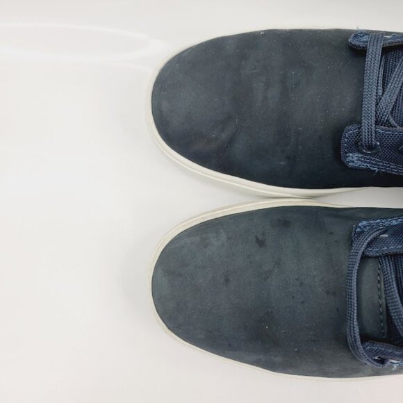 Timberland Men’s Navy Blue Mid Top Sneakers Size 8.5 - Picture 3 of 8